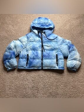 WHITESPACE Cropped Puffer Coat